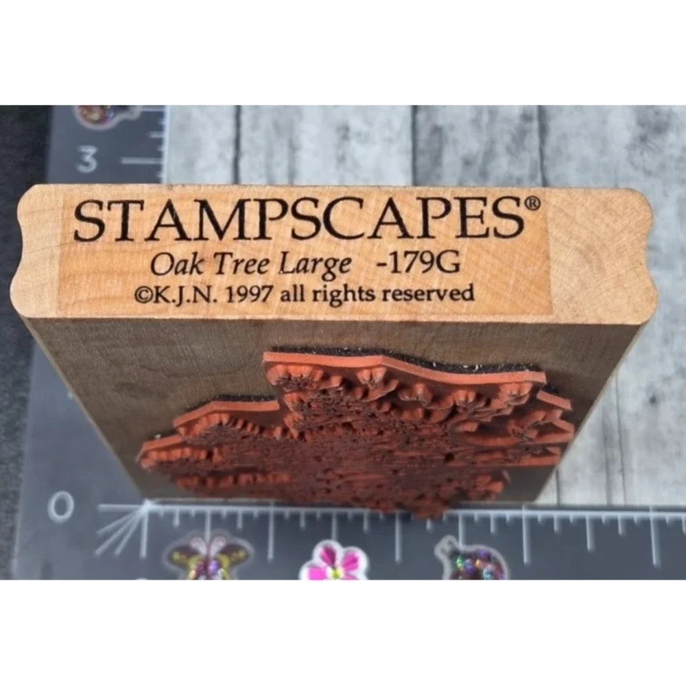 Stampscapes Large Oak Tree 179G 3.25X4.5